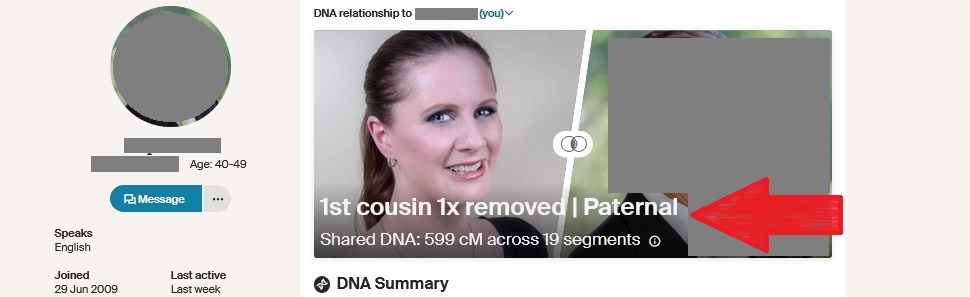 How to see if you are a DNA match to a specific person on Ancestry