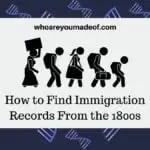 How to Find Immigration Records From the 1800s