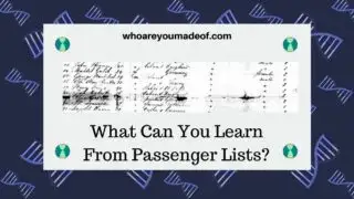 What Can You Learn From Passenger Lists