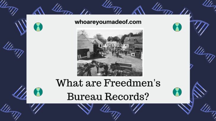 What are Freedmen's Bureau Records